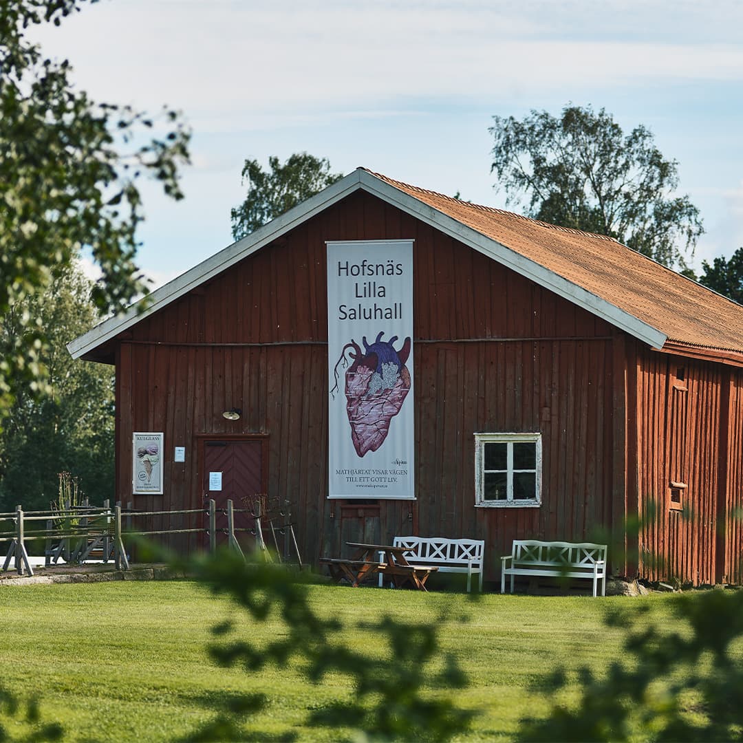 Exteriör Hofsnäs saluhall