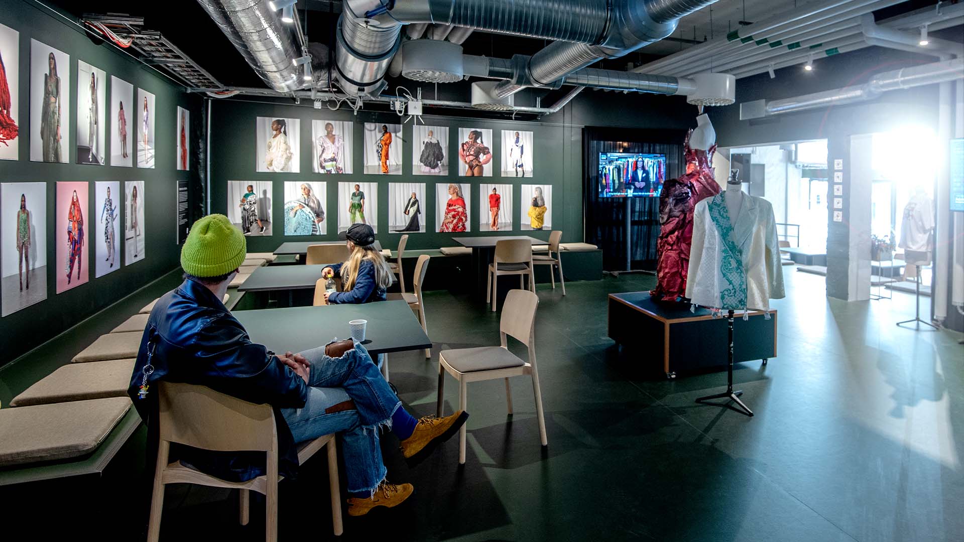 Utställningsyta i Textile Fashion Center