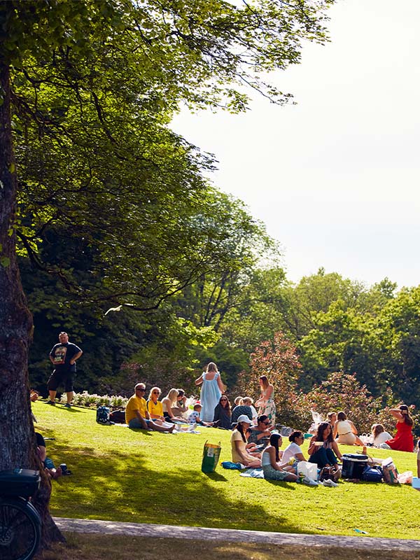 Människor i Stadsparken
