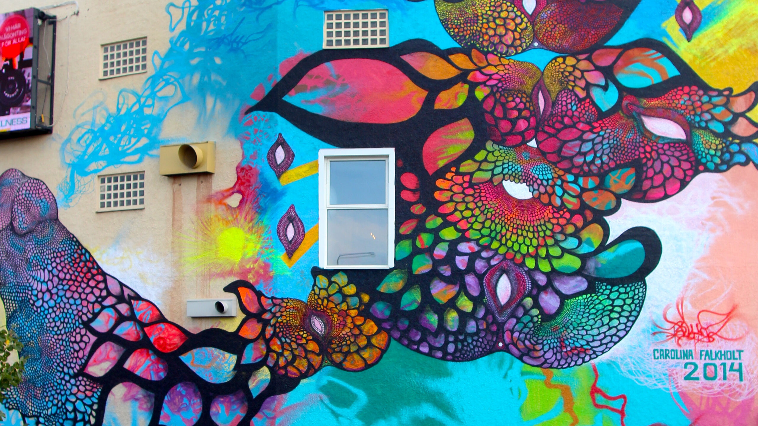 Carolina Falkholts målning.