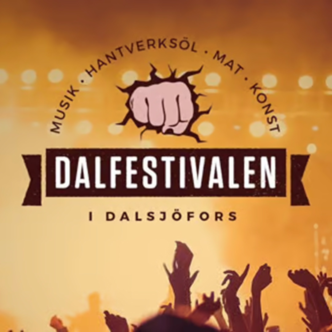 Affisch dalfestivalen