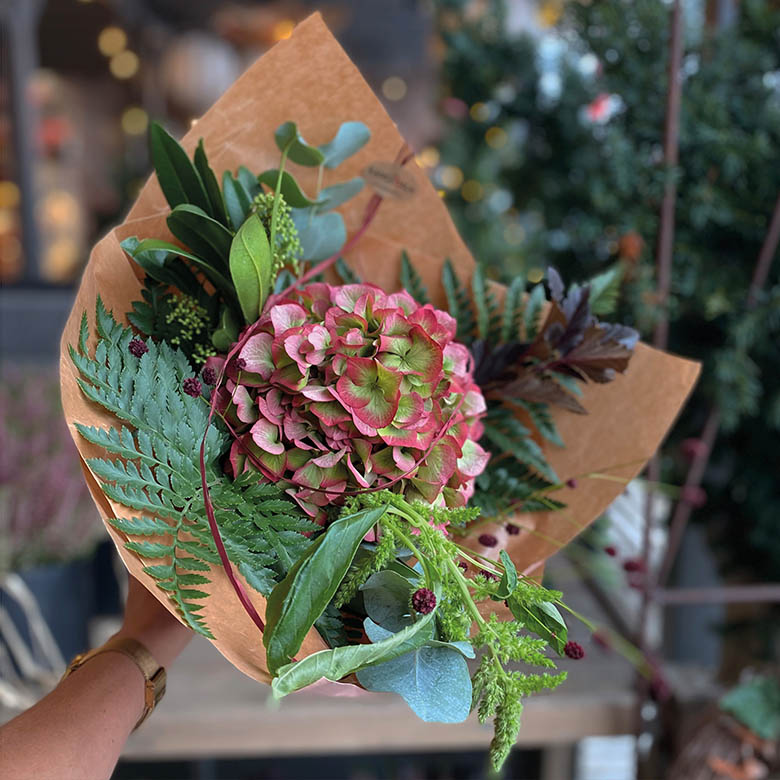 vacker blombukett