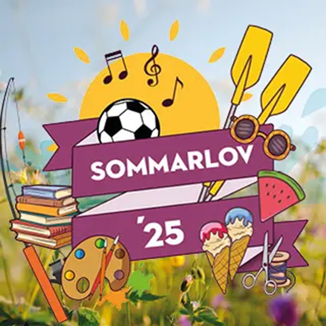 Grafisk bild sommarlov 2025