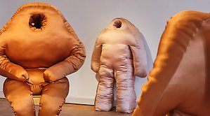 mänskliga kroppar av textil