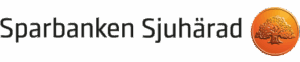 Logotyp med text "Sparbanken Sjuhärad"